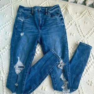 american eagle the dream jean super hi-rise jegging